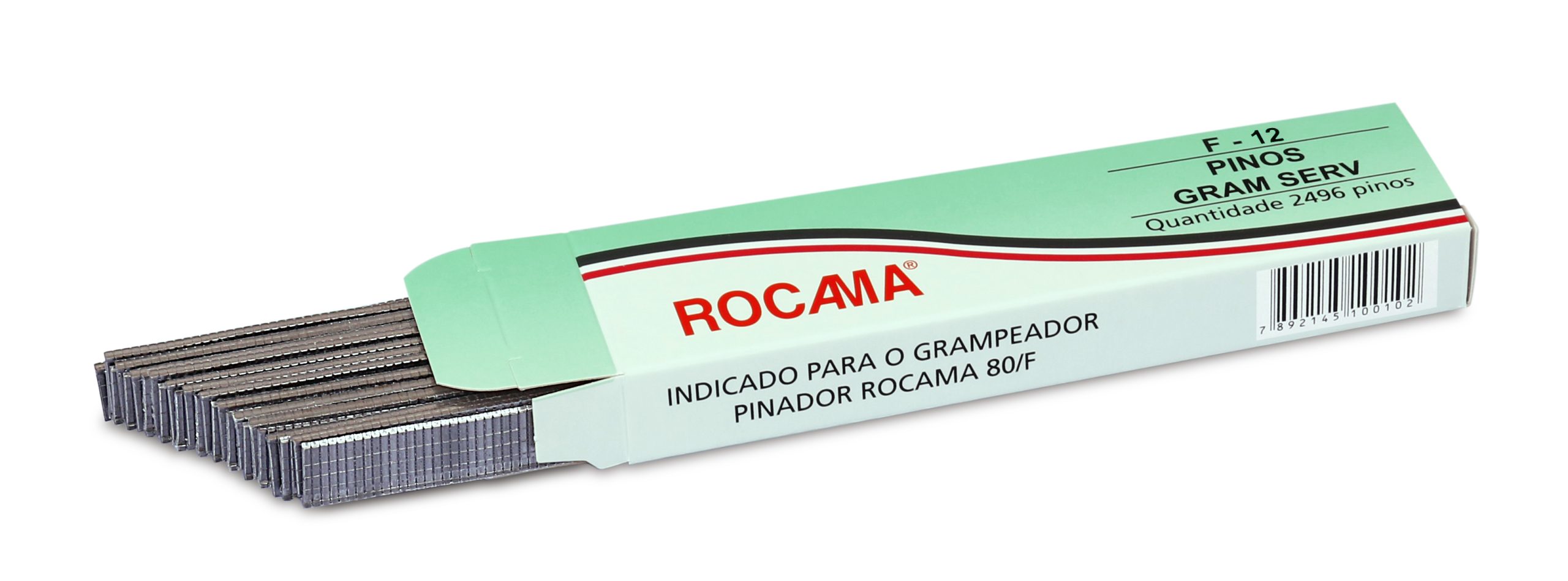 Pinos F/12 (pregos)- para Grampeador e Pinador 80F - Rocama - Imagem 2