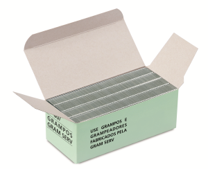 Grampos p/ Grampeadores linha 80 Rocama - Galvanizado