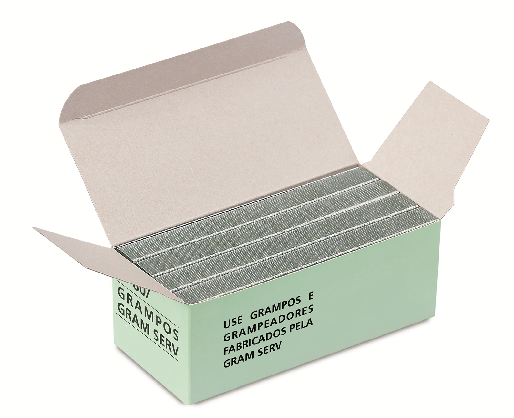 Grampos 106 Rocama p/ grampeadores - polido